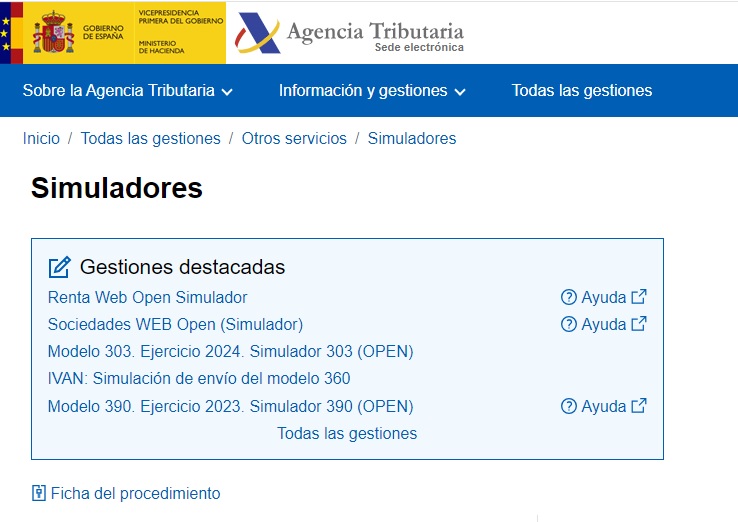 DATOS FISCALES Y SIMULADOR DEL IMPUESTO SOBRE SOCIEDADES. EJERCICIO 2023